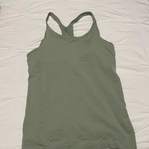 Lululemon Ebb 2 Street Tank - Sage
